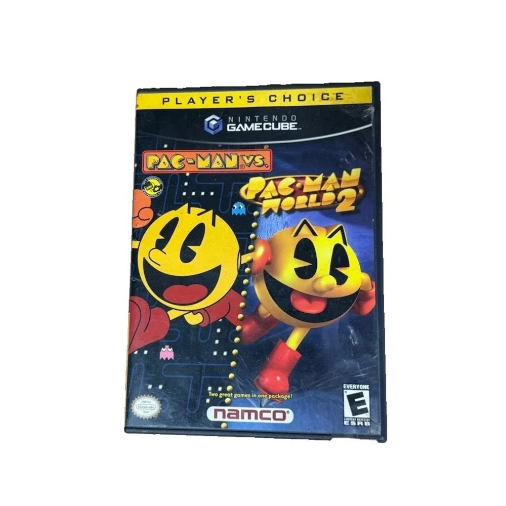 Pac-Man vs Pac-Man World 2 (Nintendo GameCube) Complete - Tested - Authentic